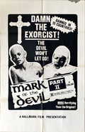 Mark of the Devil Part II,  1sh '74 banned in 19 countries, more horrifying than the original!
