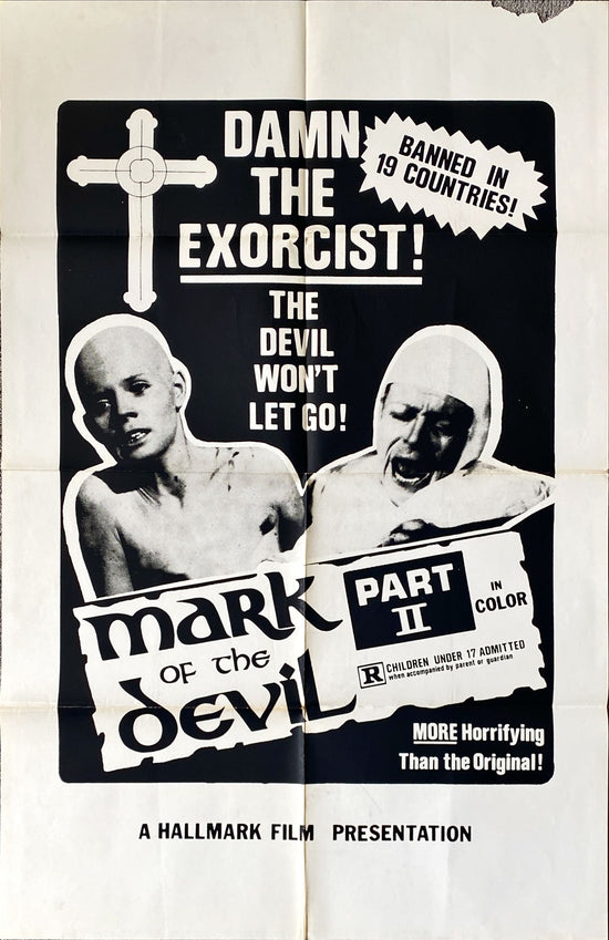 Mark of the Devil Part II,  1sh &