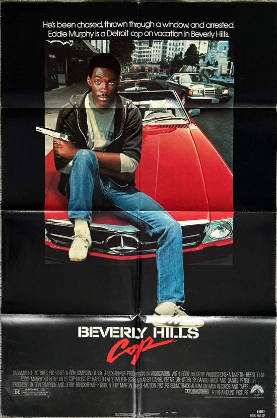 Beverly Hills Cop (1987) One Sheet Movie Poster - Eddie Murphy