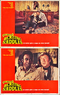 #1133 Blazing Saddles (1974) Original Movie Lobby Cards x2 - PosterCollectors.xyz
