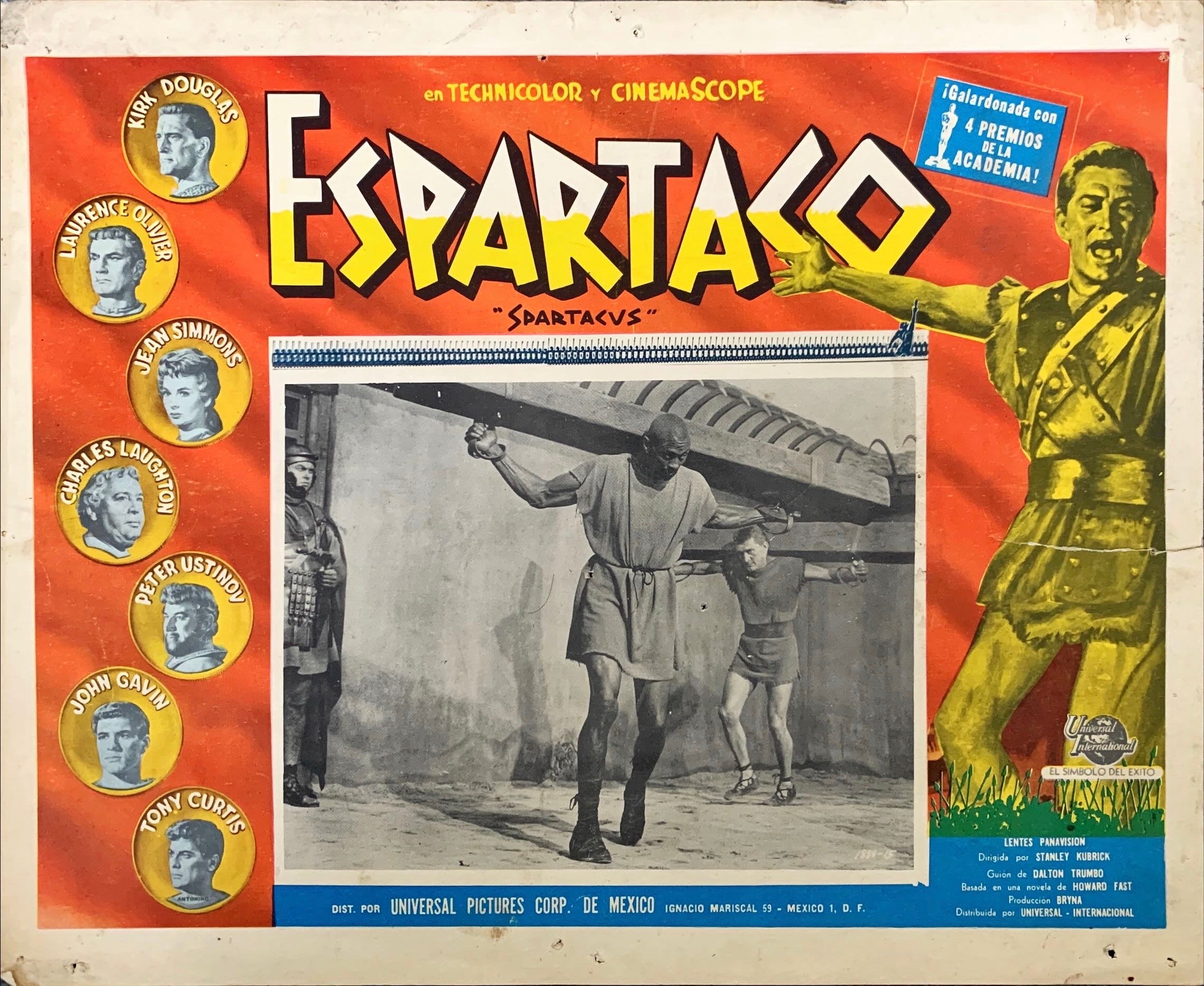 Spartacus (1960) Lobby Card -- MX