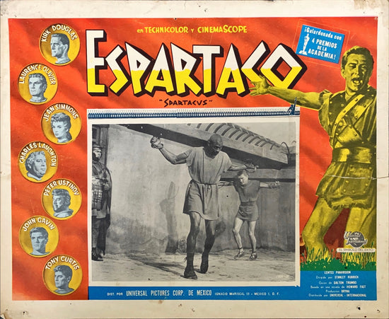 Spartacus (1960) Lobby Card -- MX