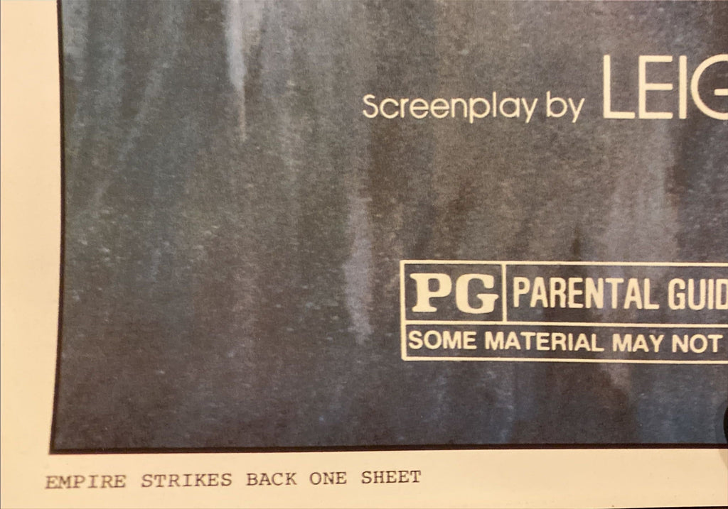 #SW-6 EMPIRE STRIKES BACK studio style 1sh 1980 classic Gone With The Wind style art by Kastel