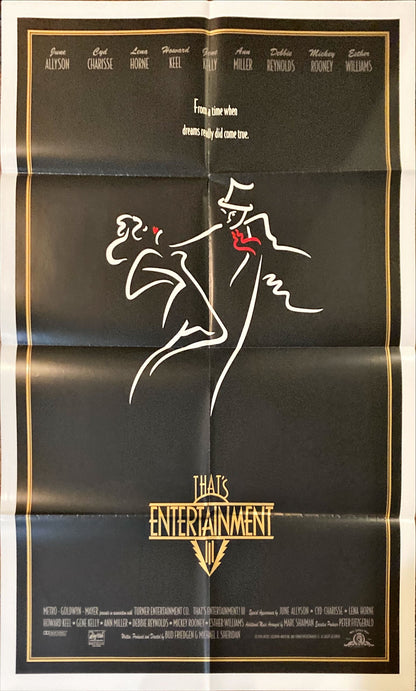 That's Entertainment! III, 1sh 1994 MGM's best musicals