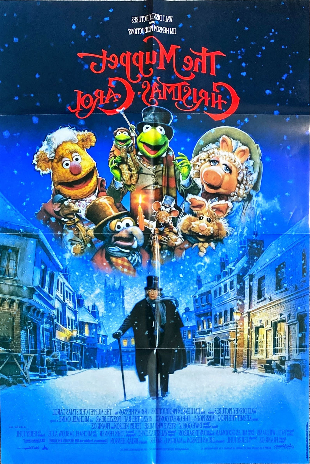 #241 The Muppet Christmas Carol (1992) Original Movie Poster Double Sided/Foiled  - PosterCollectors.xyz