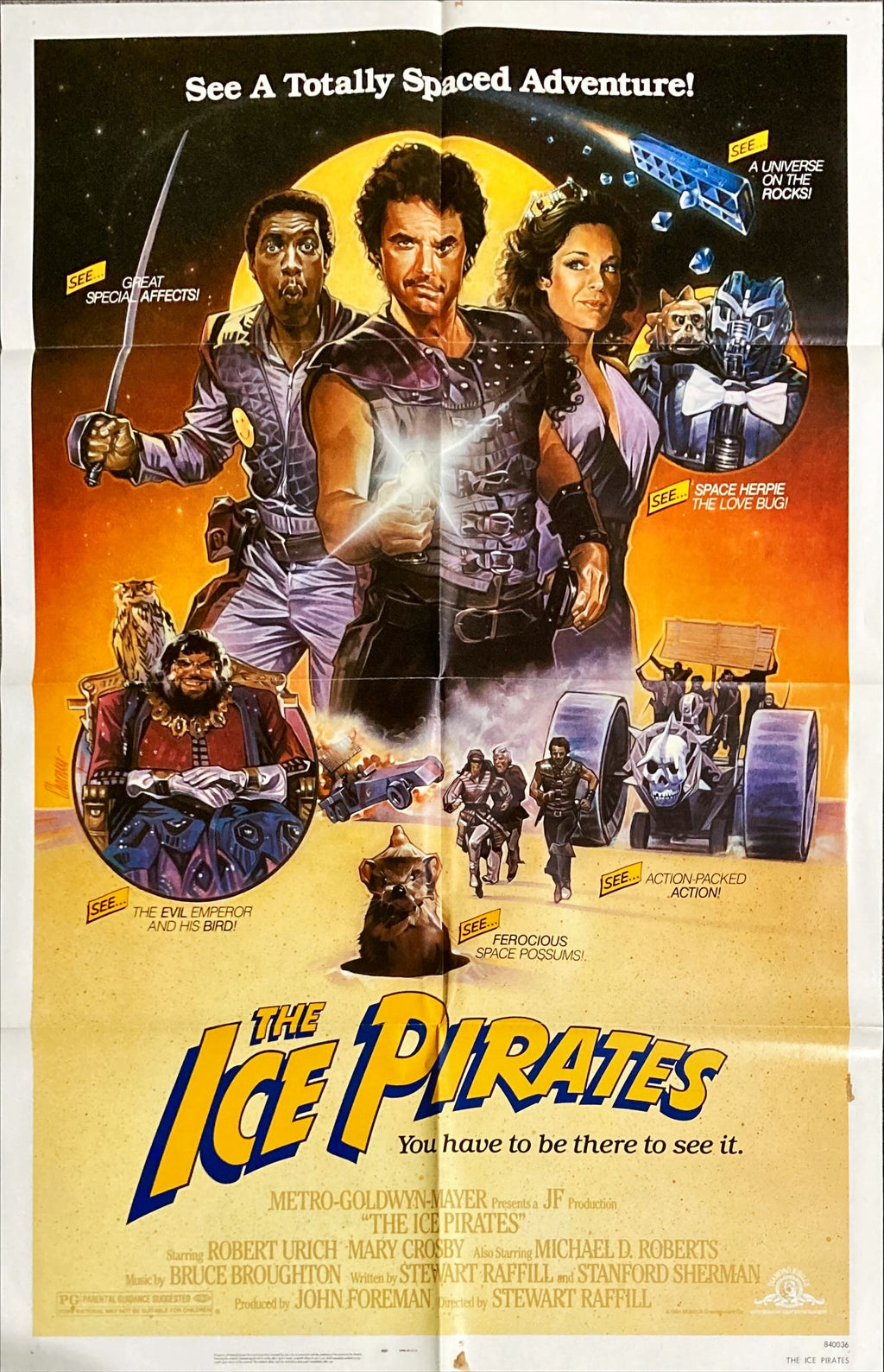 The Ice Pirates,  1sh 1984 Robert Urich