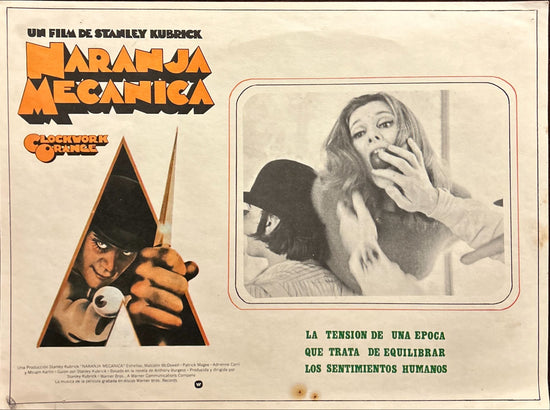 Clockwork Orange (1974) 2x Lobby Cards - MX