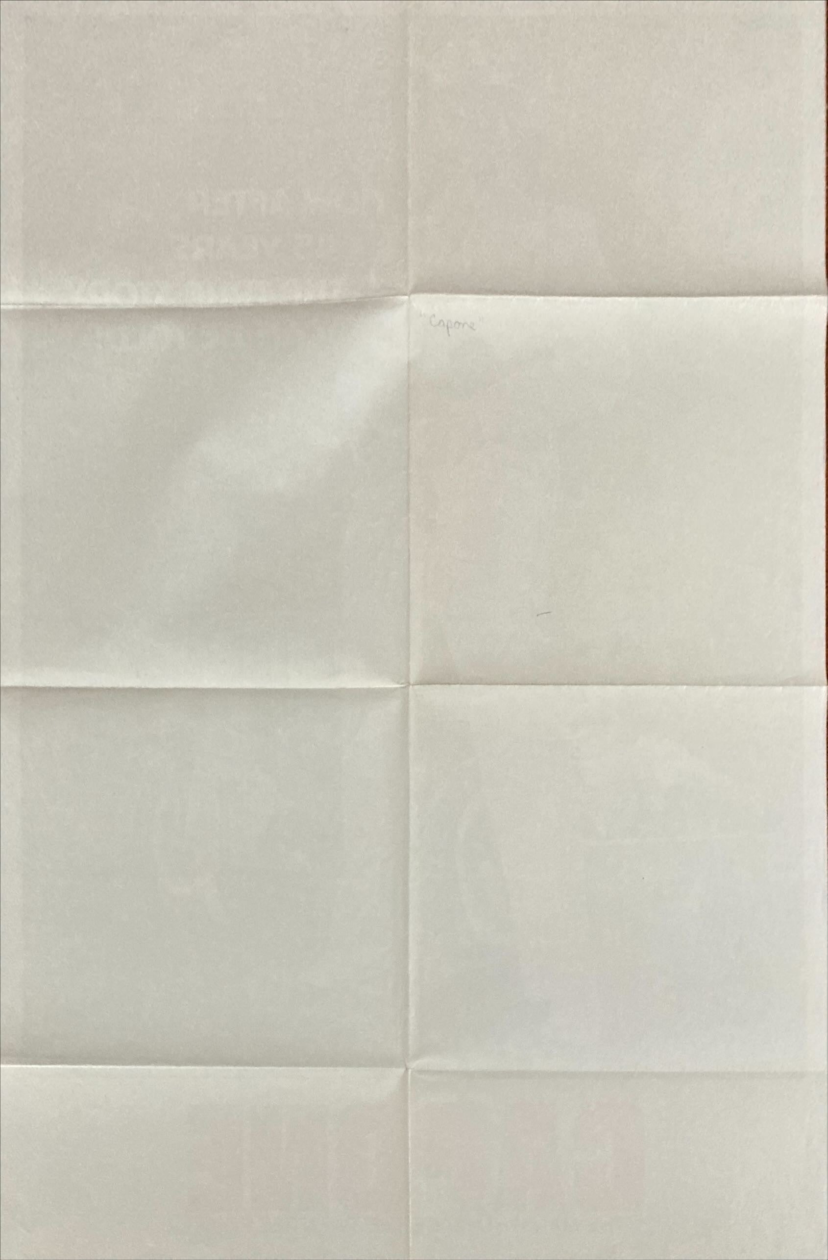 Capone (1975) One Sheet Movie Poster - Style B