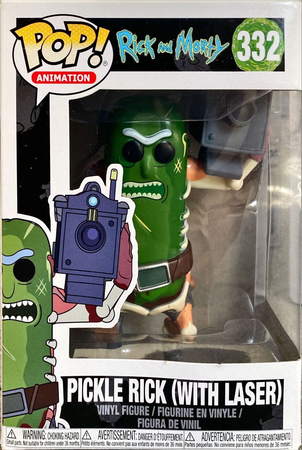 F#4 Pickle Rick (with lastre)- Rick & Morty, Funko POP!