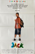 Jack DS 1sh '96 Robin Williams, Francis Ford Coppola
