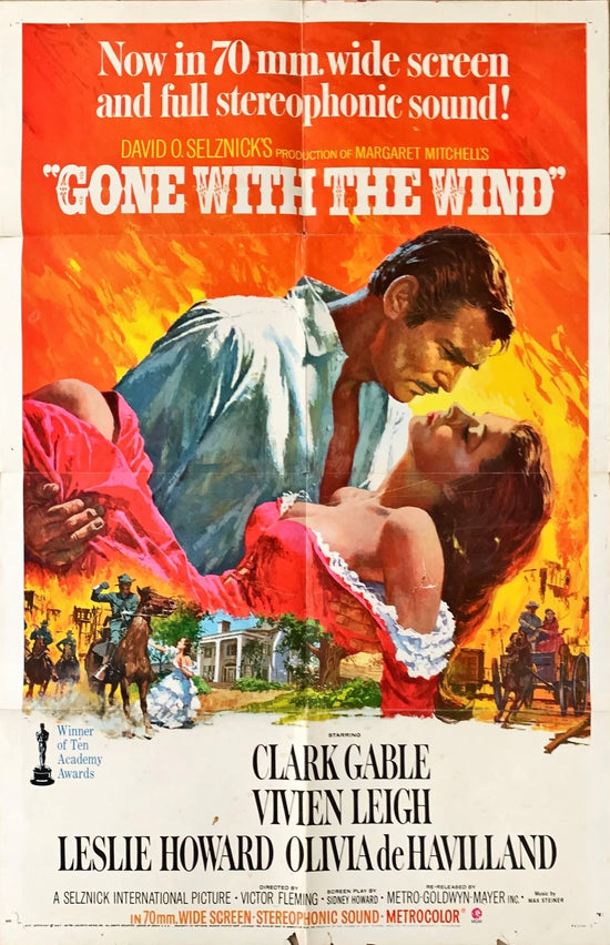 Gone With The Wind (1939) One Sheet Movie Poster