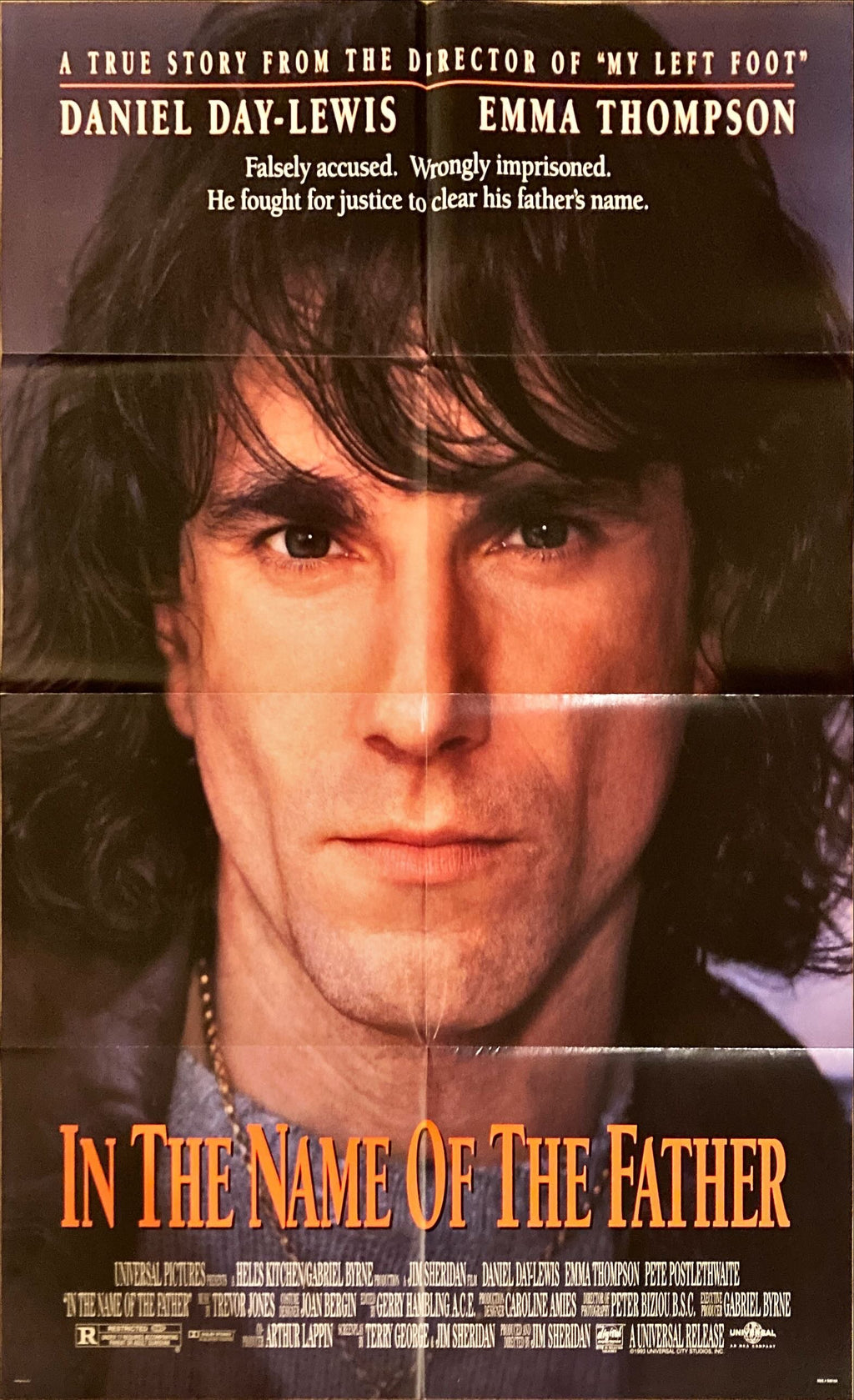 In the Name of the Father,  DS 1sh '93 Daniel Day-Lewis