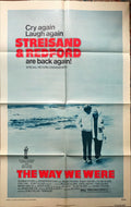 The Way We Were, Original Movie Poster 1sh R75 Streisand, Redford