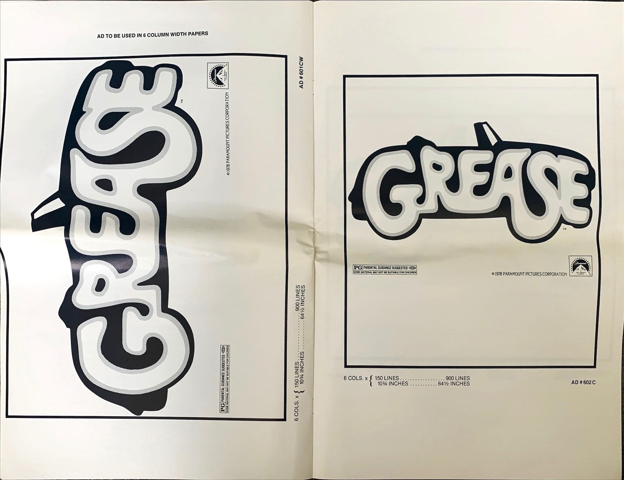 Grease (1987), Pressbook, John Travolta