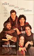 With Honors (1994) One Sheet Movie Poster - Joe Pesci
