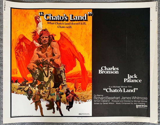 Chato’s Land Charles Bronson movie poster