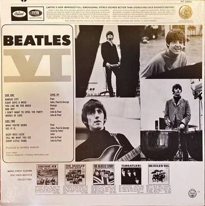 The Beatles - Beatles VI 1965 NM Vinyl/LP #R36