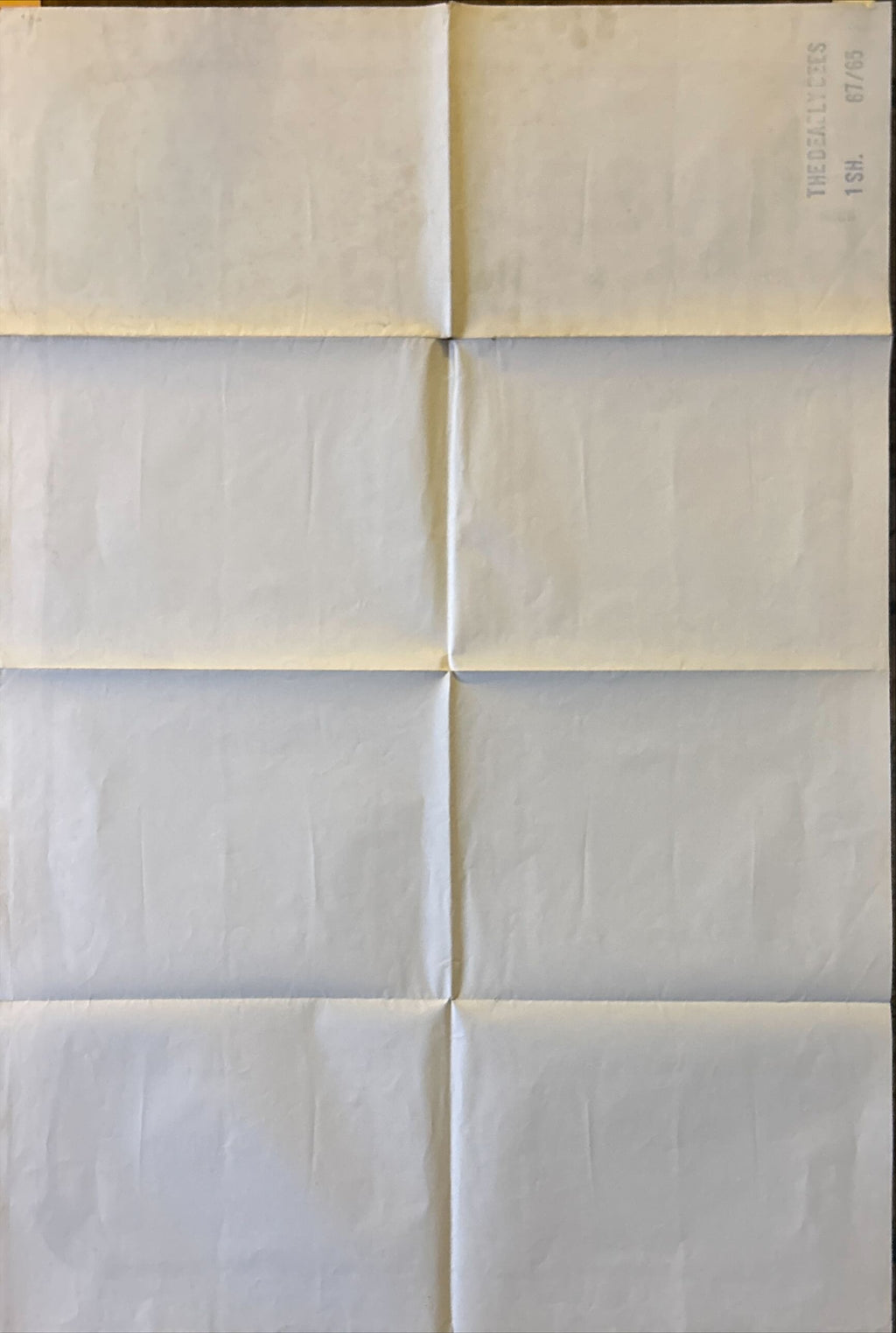 Deadly Bees (1967) One Sheet Movie Poster