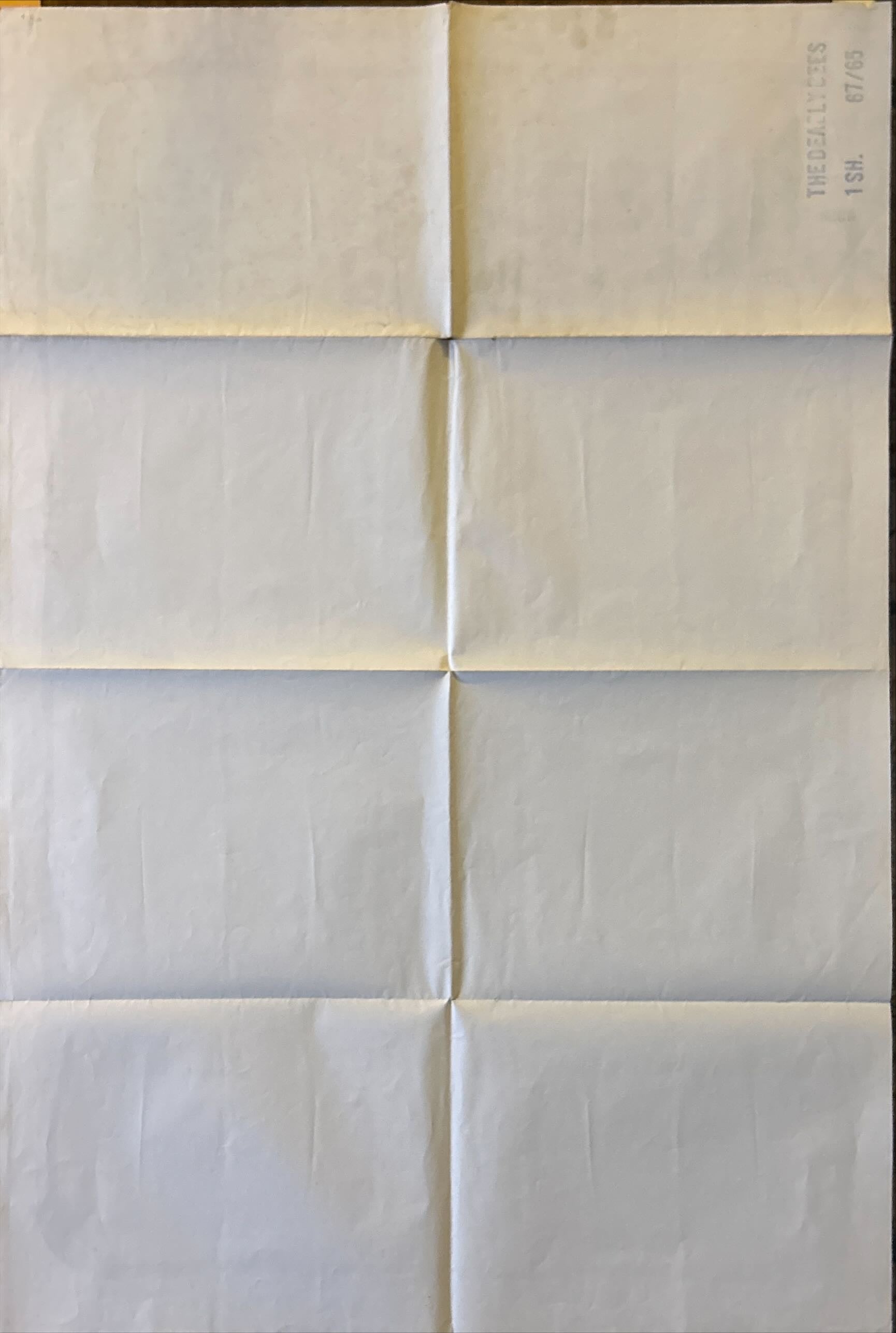 Deadly Bees (1967) One Sheet Movie Poster