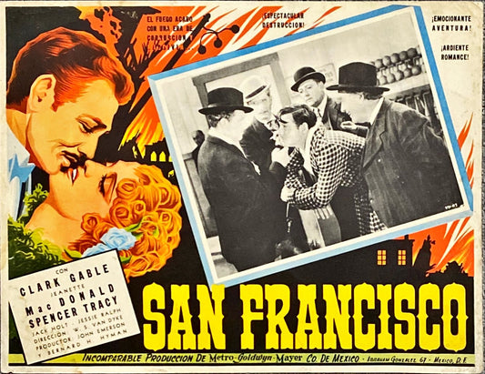 San Francisco Lobby Card - R'50, 2x MX
