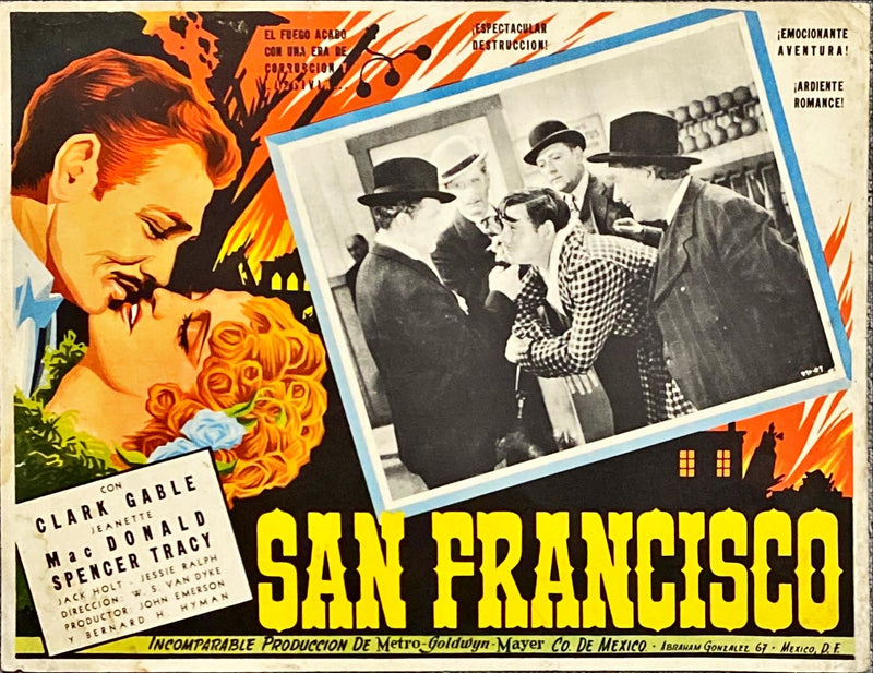 San Francisco Lobby Card - R'50, 2x MX