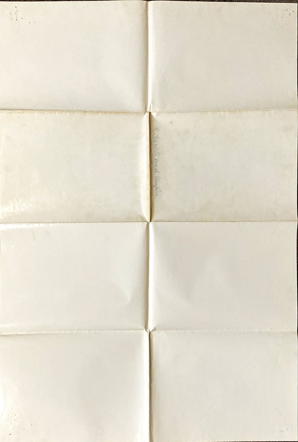 Interview with the vampire, spanish advance  1sh 1994 close up of fanged Tom Cruise, Brad Pitt