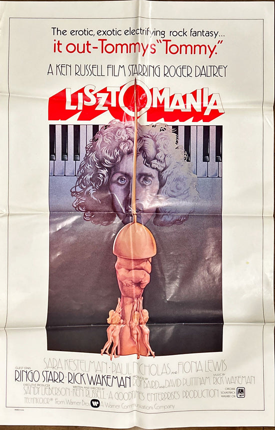 Lisztomania (1975) One Sheet Movie Poster