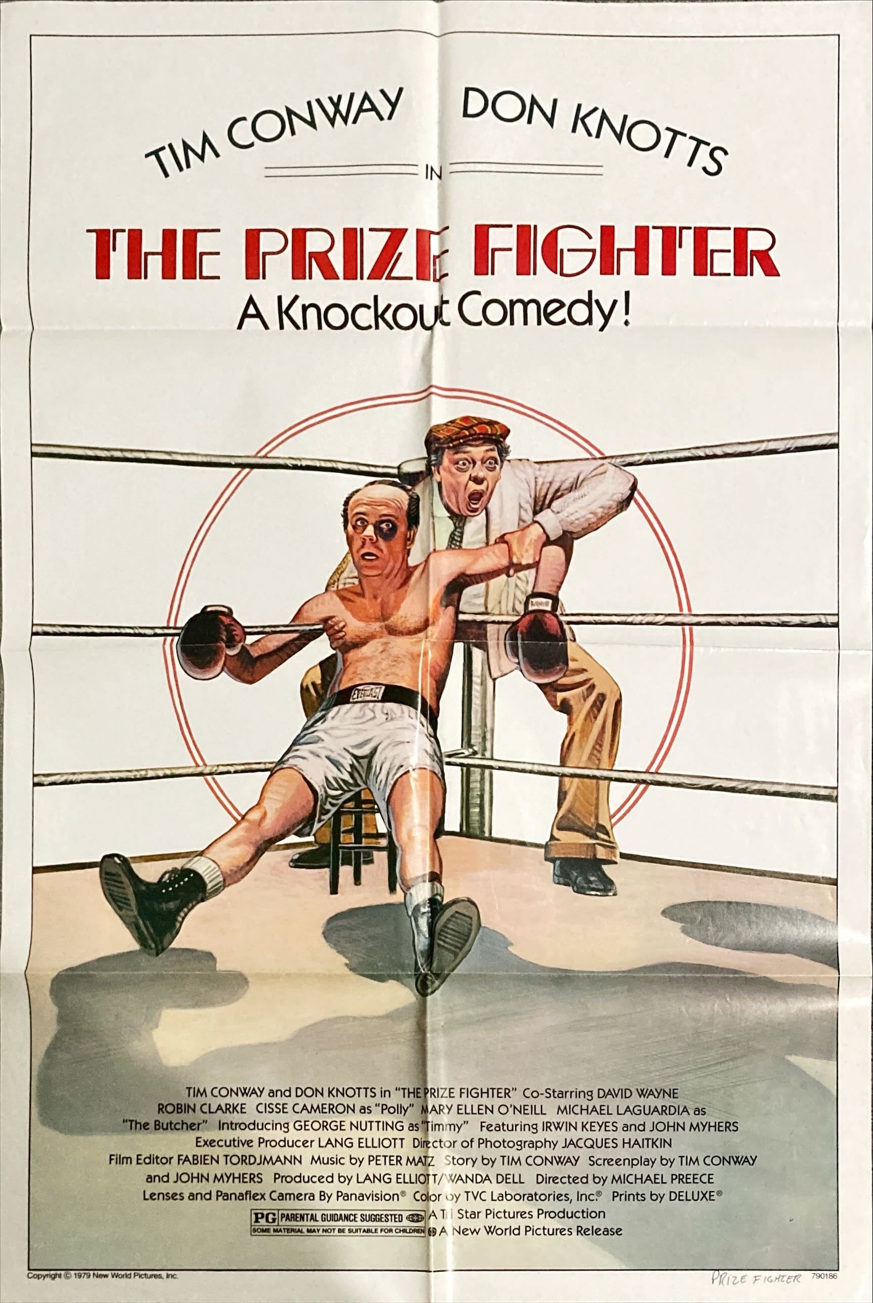 The Prize Fighter,  1sh 1979 Don Knotts & Tim Conway