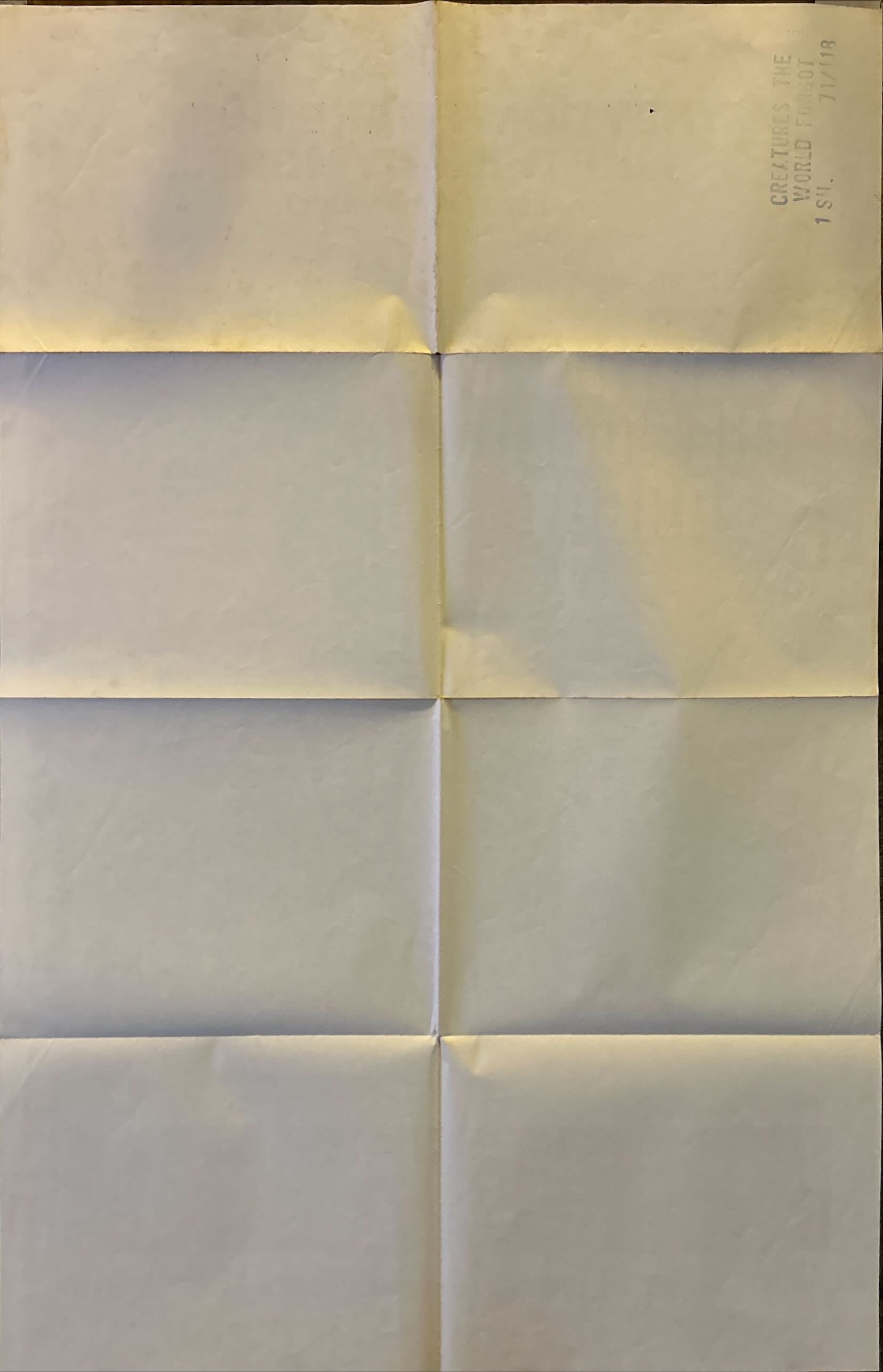 Creatures the World Forgot (1971) One Sheet Movie Poster - Julie Ege