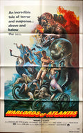 Warlords of Atlantis, one-sheet movie poster '78 Doug McClure