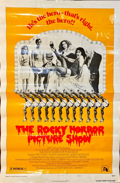 Rocky Horror Picture Show (1975) One Sheet Movie Poster - Style B