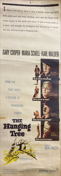 The Hanging Tree (1959) Insert Movie Poster, Gary Cooper