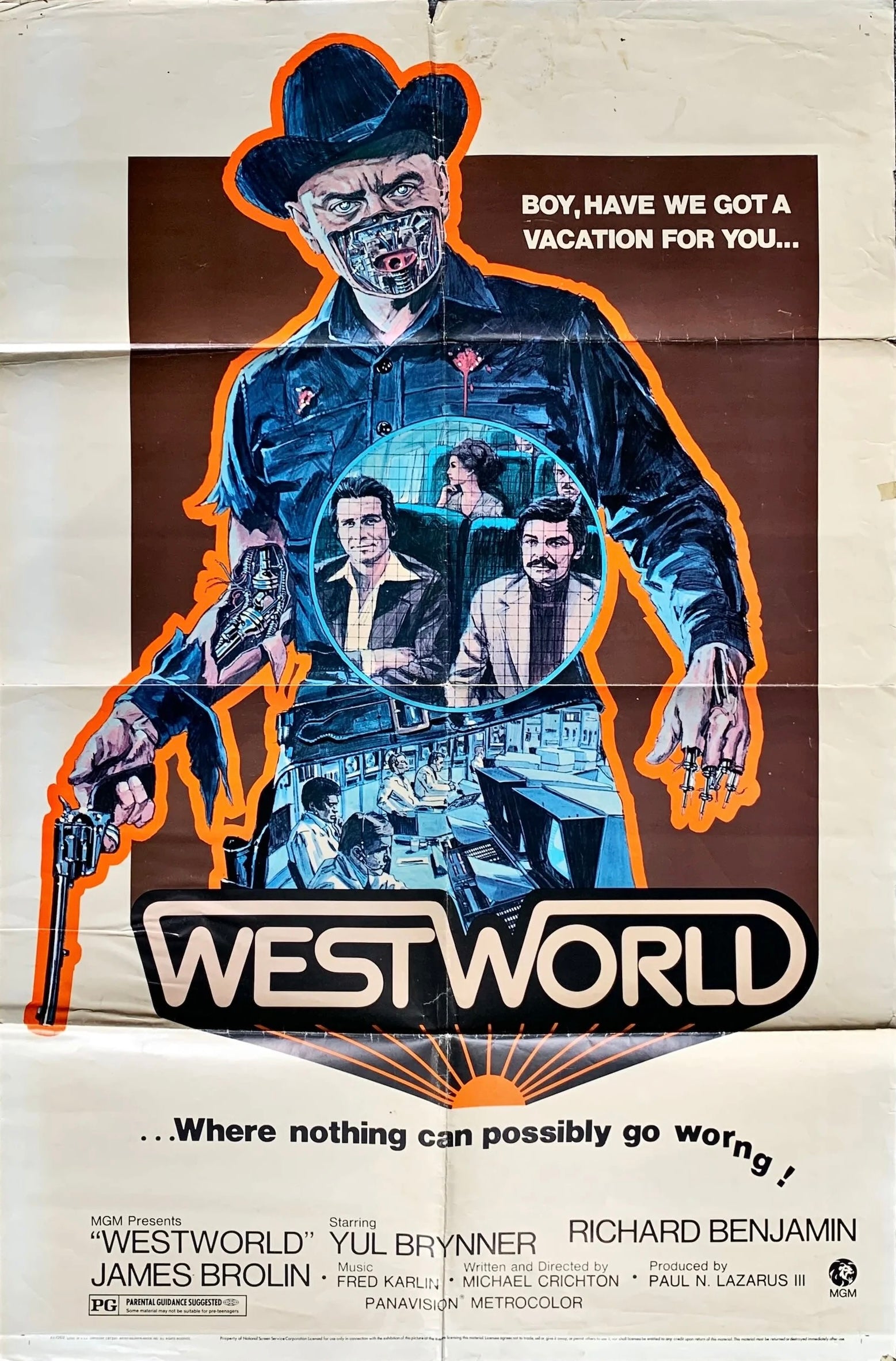 Westworld (1973) One Sheet Movie Poster