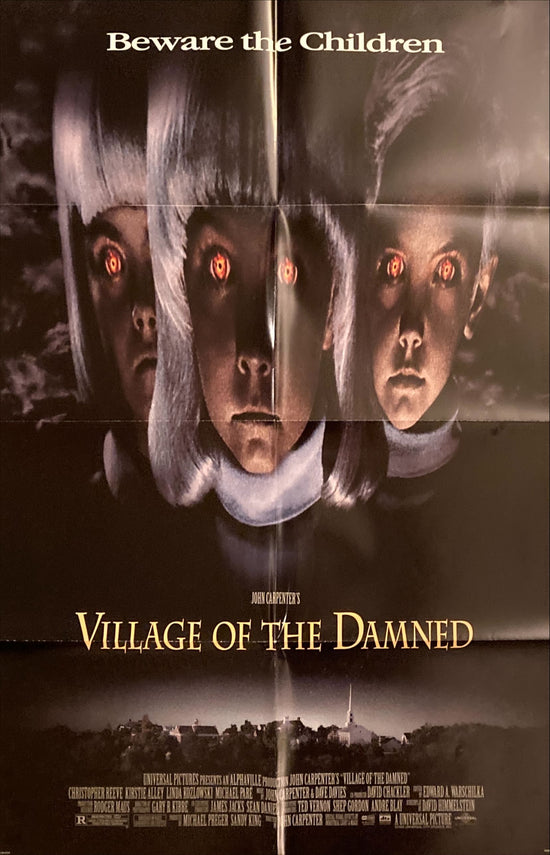 Village of the Damned advance 1sh 1995 John Carpenter