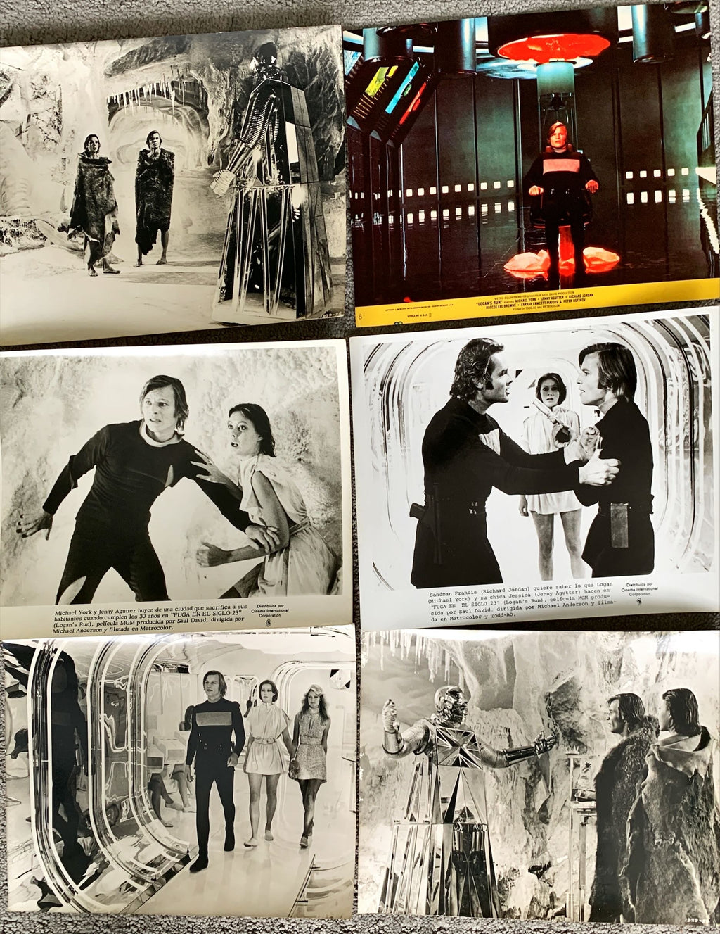 Logan's Run (1976) 8x10 Movie Stills x12