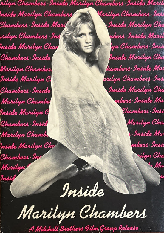 Inside Marilyn Chambers (1975) Original Presskit with 5 BW Stills