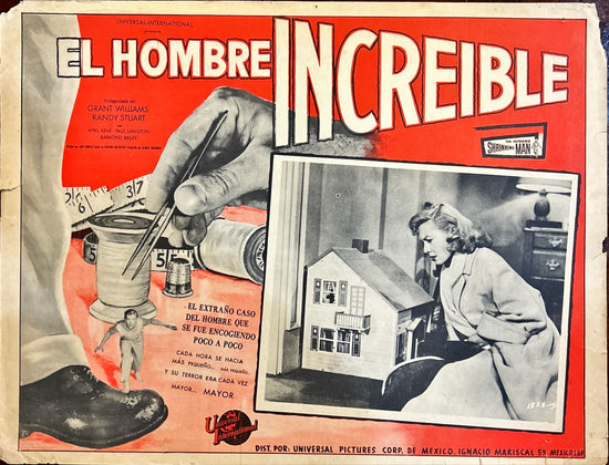 Incredible Shrinking Man (1957) 2x Lobby Cards - MX