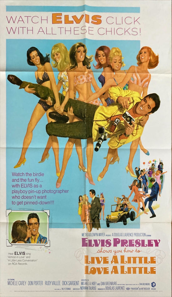 Live a Little Love a Little (1968) One Sheet Movie Poster