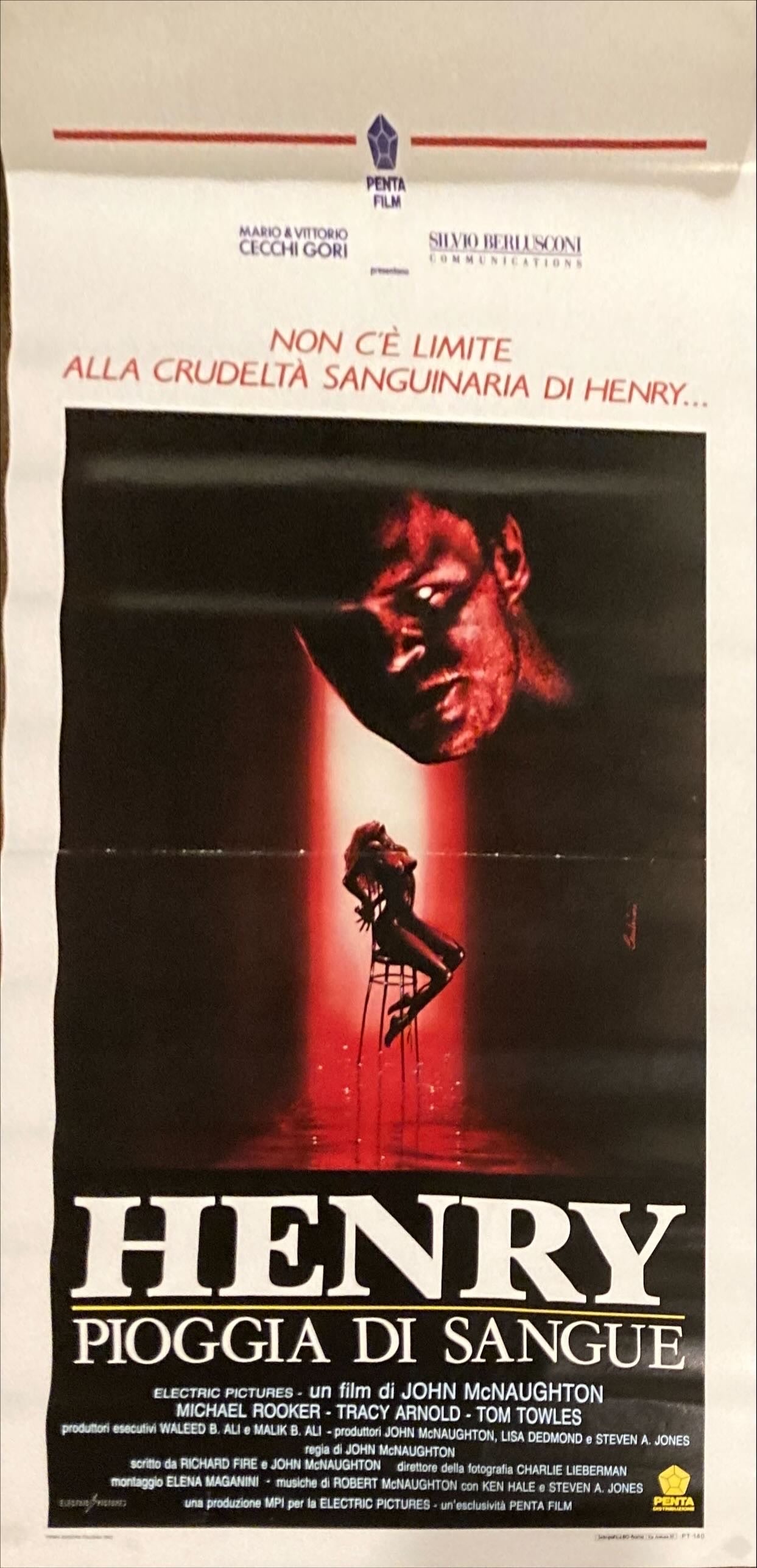 Henry, portrait of a Serial Killer (1992) Locandina Movie poster ITAL