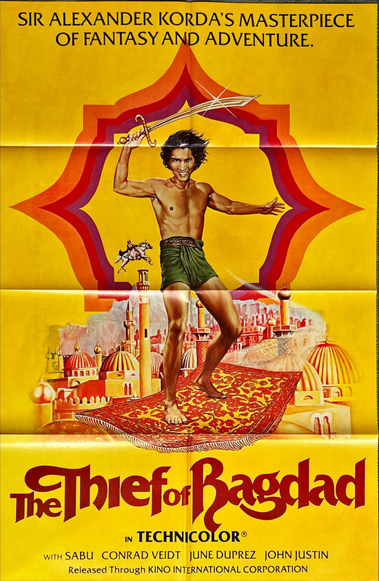 Thief of Bagdad (R1978) Original One Sheet Movie Poster, Veidt