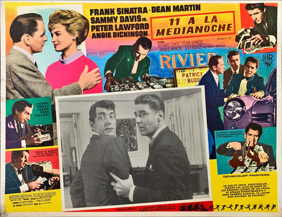 Ocean’s 11, Original Mexican Lobby Card