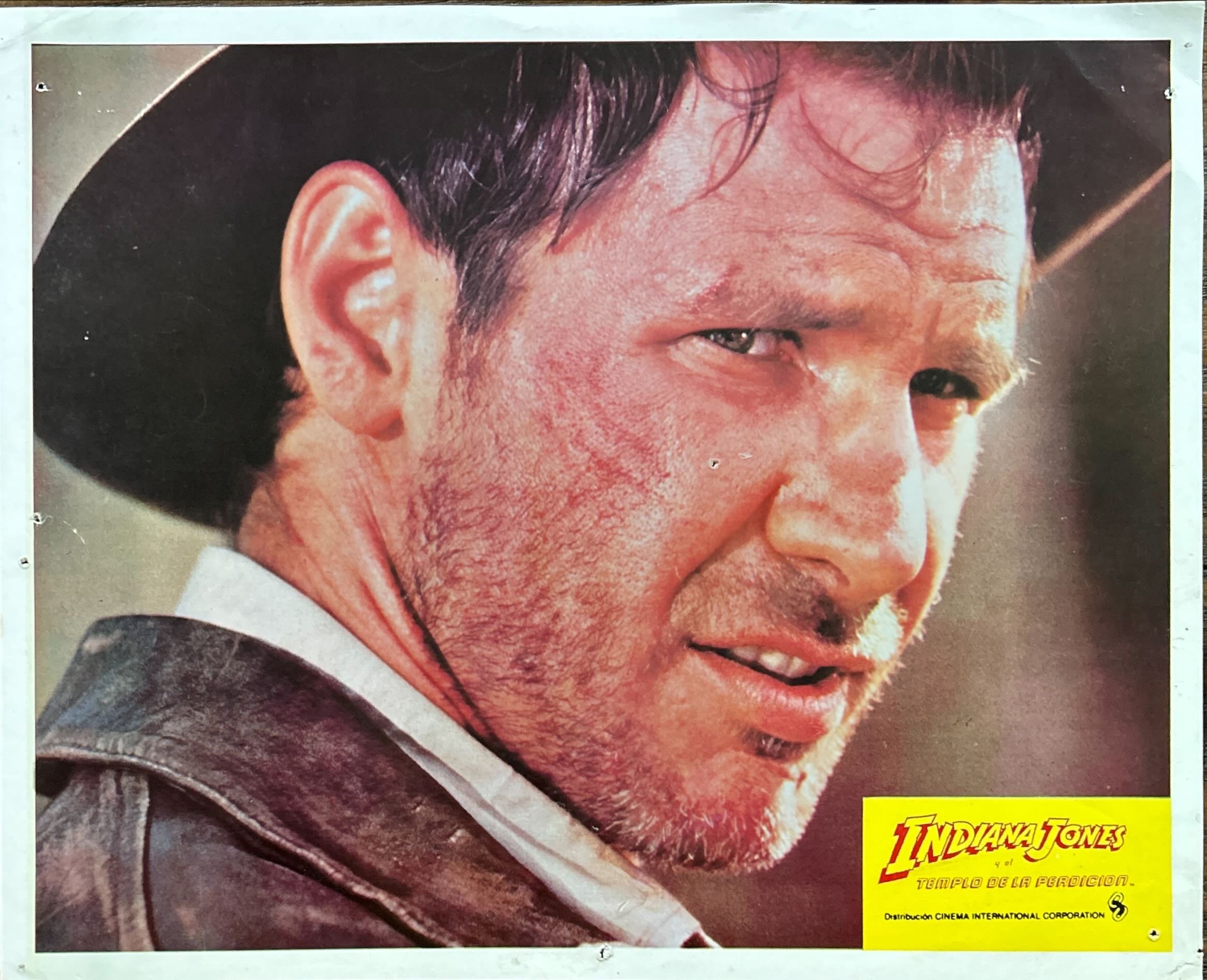 Indiana Jones Bundle, English and spanish Lobby Cards