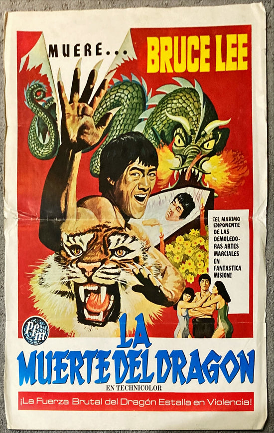 Exit the Dragon Enter the Tiger () One Sheet Movie Poster - MX