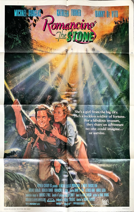 Romancing the Stone (1984) One Sheet Movie Poster