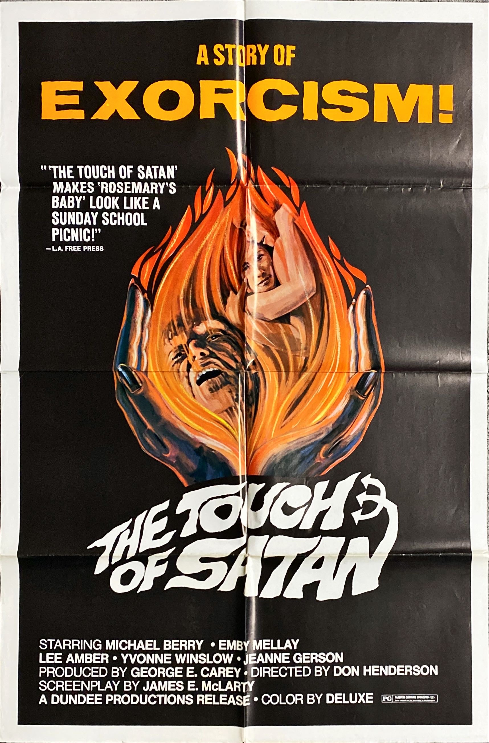 1360 TOUCH OF SATAN 1sh R1974