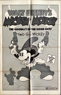 Two Gun Mickey - One Sheet Movie Poster - R'56, Disney
