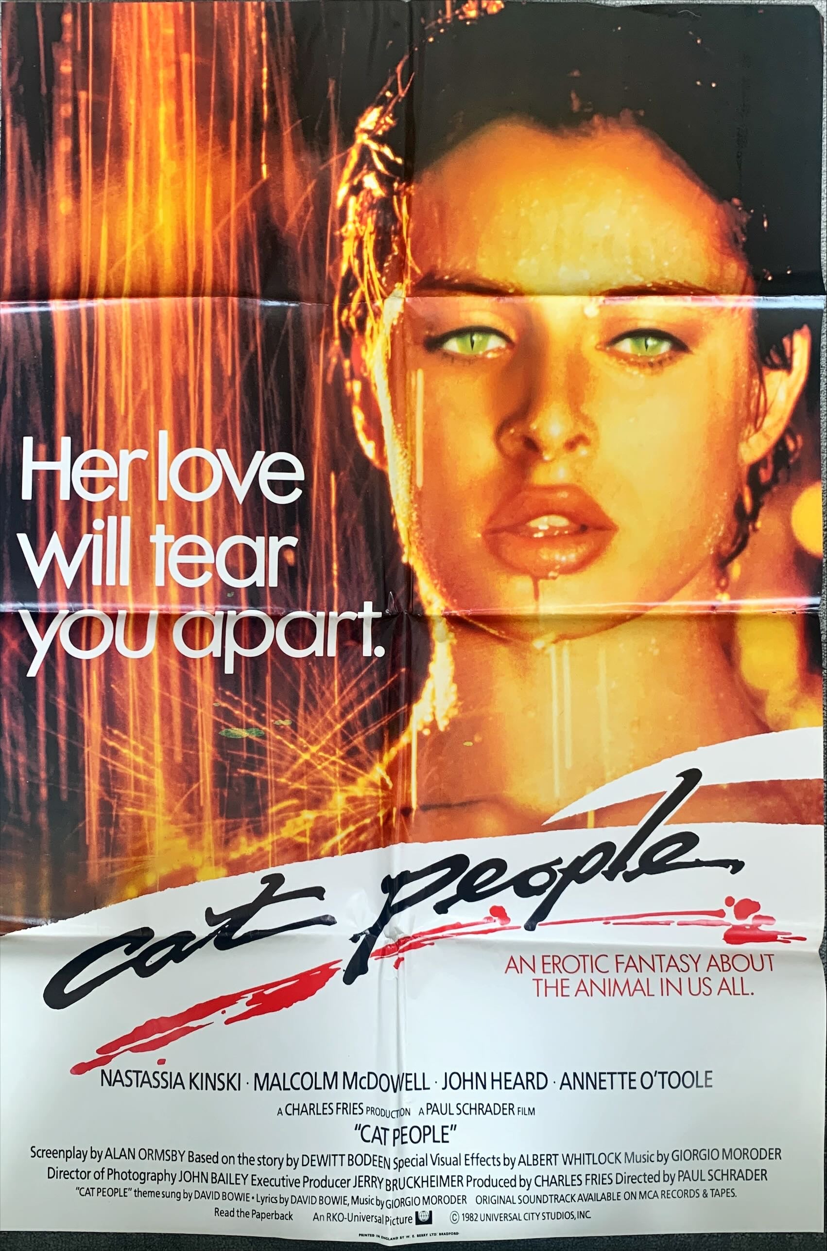 (452) Cat People one sheet