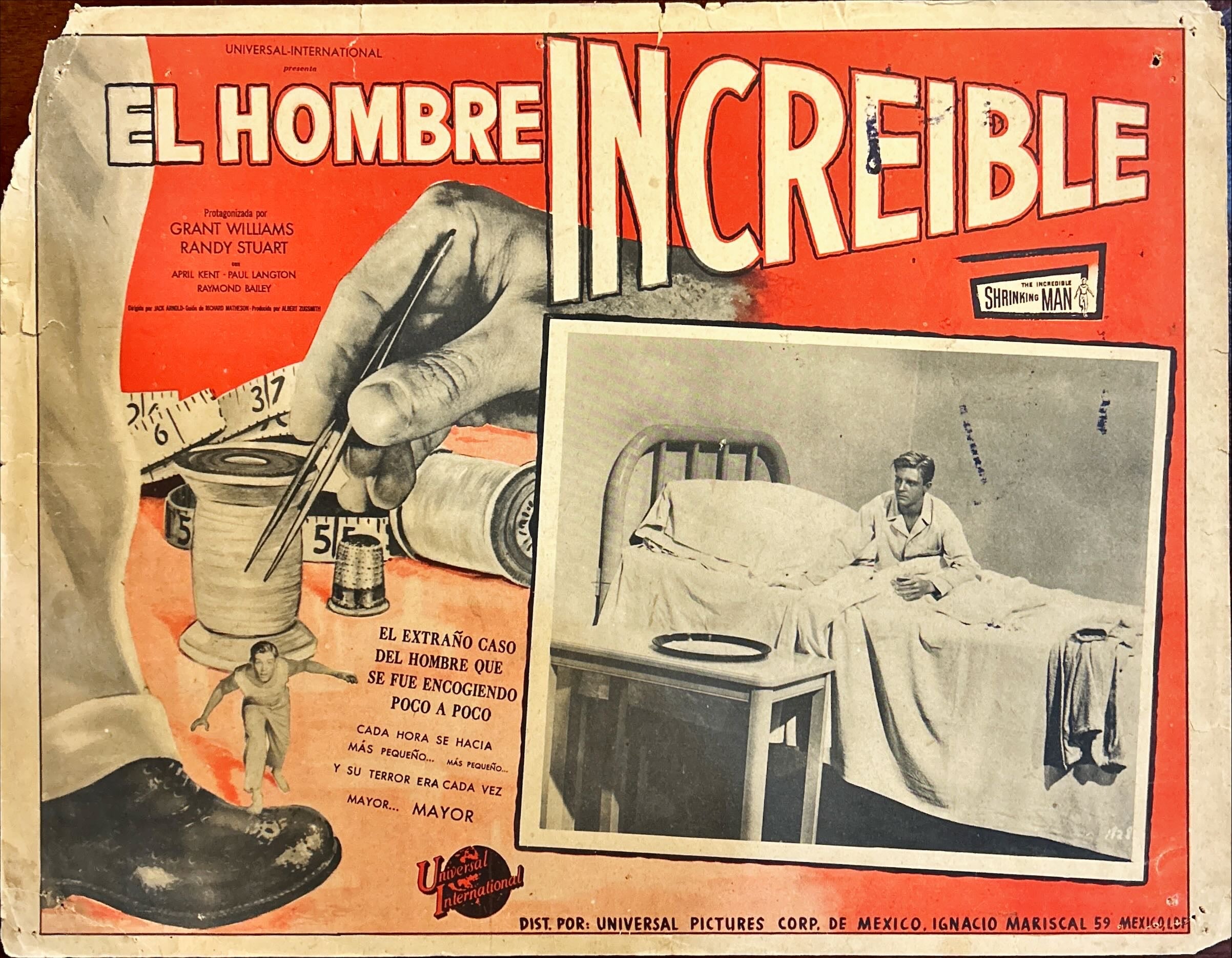 Incredible Shrinking Man (1957) 2x Lobby Cards - MX