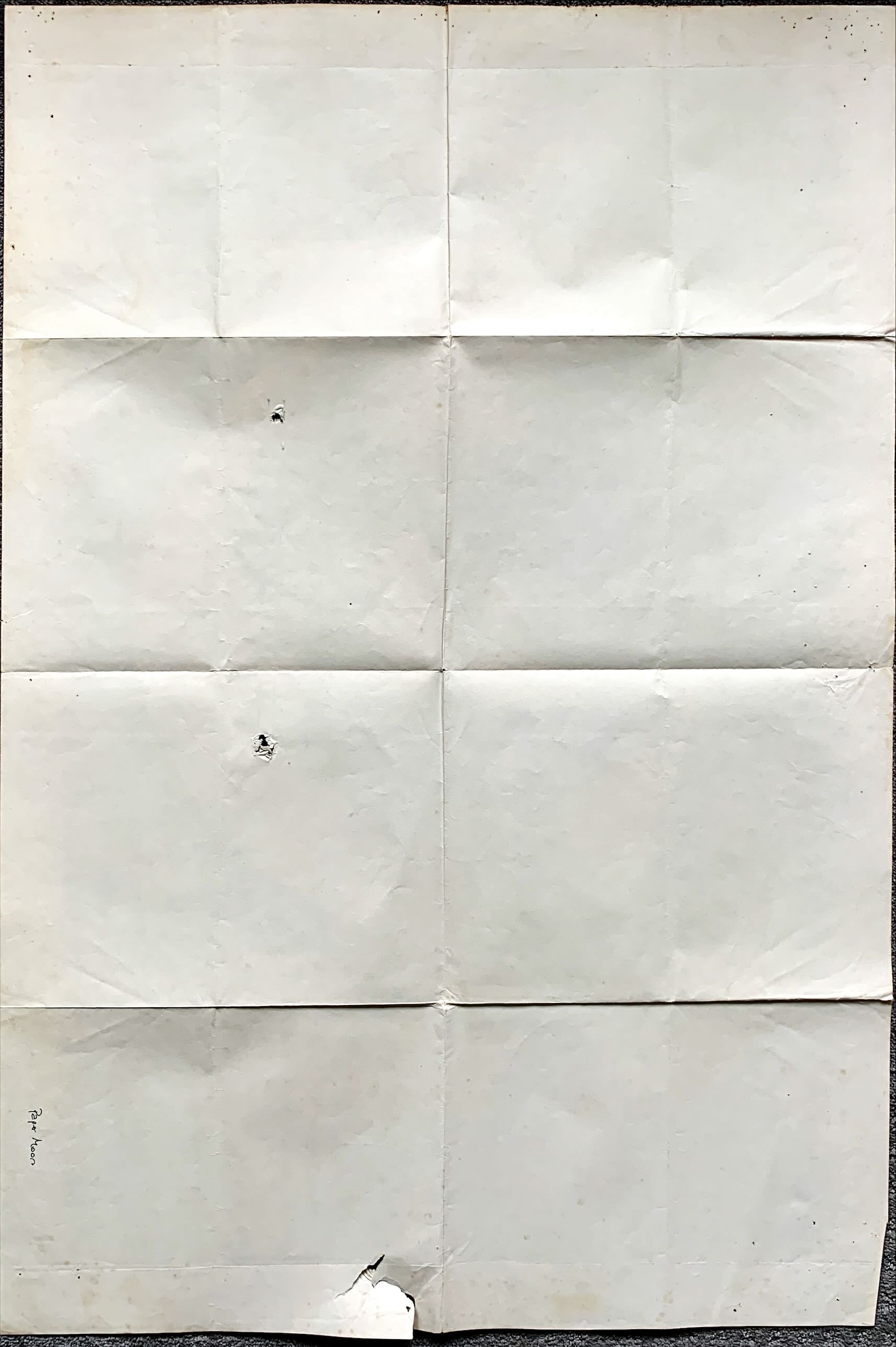 Paper Moon (1973) One Sheet Movie Poster - Tatum Oneal