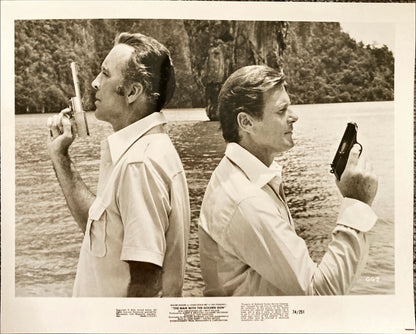 Man With the Golden Gun (1974) 3x 8x10 Movie Stills - James Bond